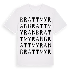 Brattmyran ordlek t-shirt – ekologisk bomull t-shirt från Pinshirt