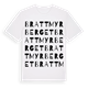 Brattmyrberget ordlek t-shirt
