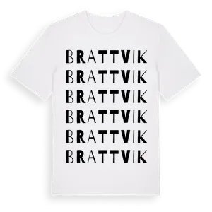 Brattvik ordlek t-shirt – ekologisk bomull t-shirt från Pinshirt