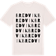 Vintage White t-shirt med Bredvik ordlek t-shirt