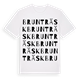 Brunträsk ordlek t-shirt