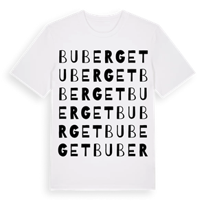 Buberget ordlek t-shirt – ekologisk bomull t-shirt från Pinshirt