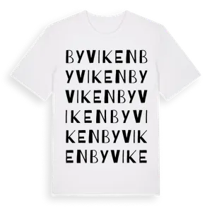 Byviken ordlek t-shirt – ekologisk bomull t-shirt från Pinshirt