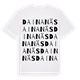 Dainanäs ordlek t-shirt