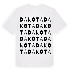 Dakota ordlek t-shirt – ekologisk bomull t-shirt från Pinshirt