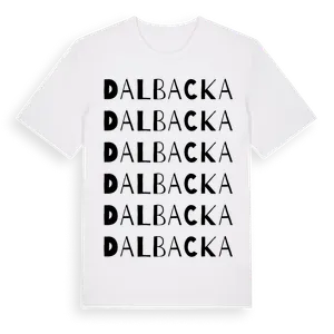 Dalbacka ordlek t-shirt – ekologisk bomull t-shirt från Pinshirt