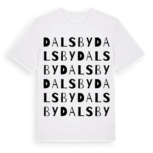 Dalsby ordlek t-shirt – ekologisk bomull t-shirt från Pinshirt