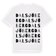 Dalsjöberg ordlek t-shirt