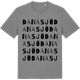 Mid Heather Gray t-shirt med Danasjö ordlek t-shirt