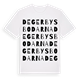 Degerbysbodarna ordlek t-shirt