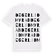 White t-shirt med Degerlidmyran ordlek t-shirt