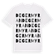 Degermyran ordlek t-shirt