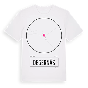 Degernäs t-shirt – ekologisk bomull t-shirt från Pinshirt
