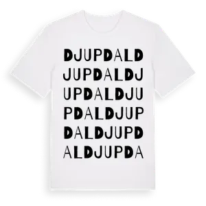 Djupdal ordlek t-shirt – ekologisk bomull t-shirt från Pinshirt