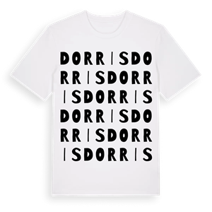 Dorris ordlek t-shirt – ekologisk bomull t-shirt från Pinshirt