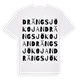 Drängsjökojan ordlek t-shirt