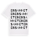 Ensamheten ordlek t-shirt