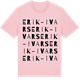 Pink Cotton t-shirt med Erik-Ivars ordlek t-shirt