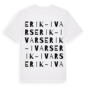 Erik-Ivars ordlek t-shirt – ekologisk bomull t-shirt från Pinshirt