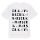 White t-shirt med Erik-Ivars ordlek t-shirt