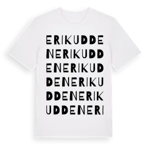 Erikudden ordlek t-shirt – ekologisk bomull t-shirt från Pinshirt