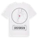 White t-shirt med Ersforsen t-shirt