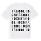 Fäbodliden ordlek t-shirt