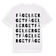 Fågelberget ordlek t-shirt
