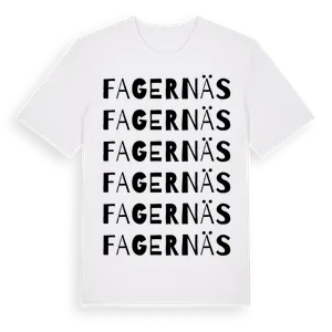 Fagernäs ordlek t-shirt – ekologisk bomull t-shirt från Pinshirt