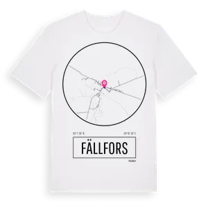 Fällfors t-shirt – ekologisk bomull t-shirt från Pinshirt