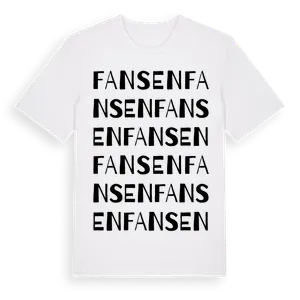 Fansen ordlek t-shirt – ekologisk bomull t-shirt från Pinshirt
