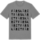 Mid Heather Gray t-shirt med Fårskäret ordlek t-shirt
