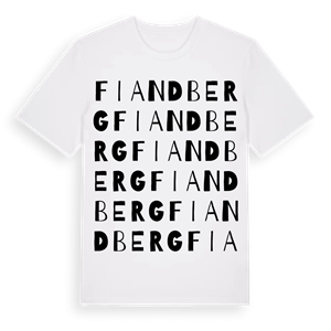Fiandberg ordlek t-shirt – ekologisk bomull t-shirt från Pinshirt
