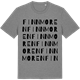 Mid Heather Gray t-shirt med Finnmoren ordlek t-shirt