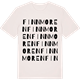 Vintage White t-shirt med Finnmoren ordlek t-shirt