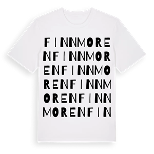 Finnmoren ordlek t-shirt – ekologisk bomull t-shirt från Pinshirt