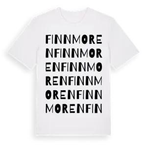 Finnmoren ordlek t-shirt – ekologisk bomull t-shirt från Pinshirt