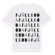 Fjällboda ordlek t-shirt
