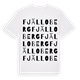 Fjälloberg ordlek t-shirt