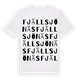 Fjällsjönäs ordlek t-shirt