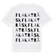 Flakaträsk ordlek t-shirt