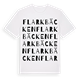 Flarkbäcken ordlek t-shirt