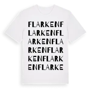 Flarken ordlek t-shirt – ekologisk bomull t-shirt från Pinshirt
