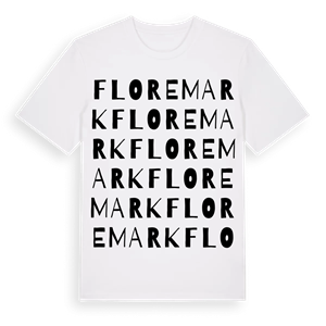 Floremark ordlek t-shirt – ekologisk bomull t-shirt från Pinshirt
