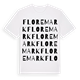 Floremark ordlek t-shirt