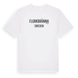 Flurkbränna i Sverige t-shirt – ekologisk bomull t-shirt från Pinshirt