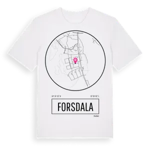 Forsdala t-shirt – ekologisk bomull t-shirt från Pinshirt