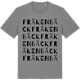 Mid Heather Gray t-shirt med Fräkenbäck ordlek t-shirt