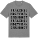 Mid Heather Gray t-shirt med Fräkensundet ordlek t-shirt