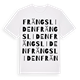 Frängsliden ordlek t-shirt